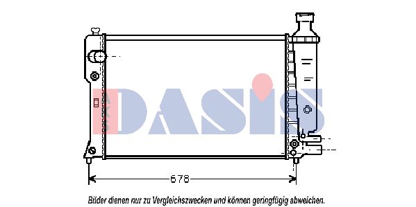 AKS DASIS Radiators, Motora dzesēšanas sistēma 160710N